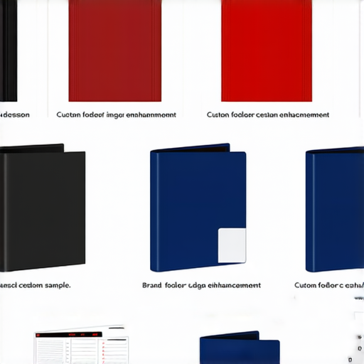 「打造專屬文件夾！探索訂製少量方案，立刻提升品牌形象！」