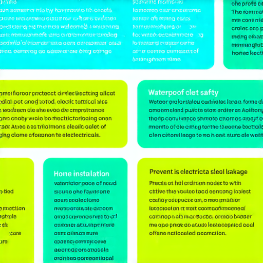 水電專家分享電掣防水秘訣圖示，展示如何保障家庭安全，避免電路短路與漏電，強調選用防水材料，確保電掣穩固，適合家庭安全維護的實用技巧。