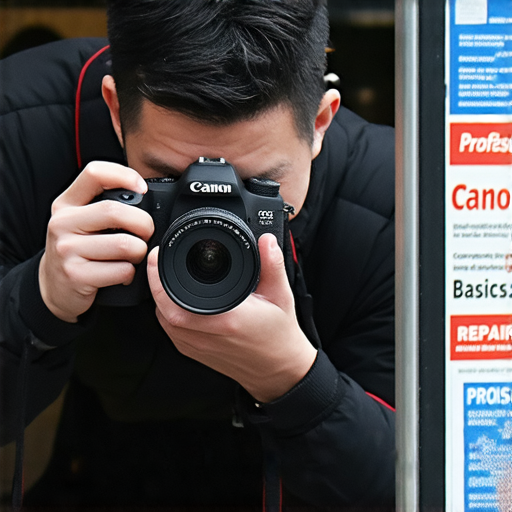 《掌握Canon相機入門技巧，探索攝影世界！專業維修服務隨時為您助力！》
