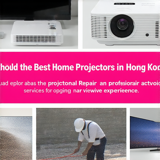 探索香港最佳家用投影機推薦，專業維修服務為你打造完美觀影體驗，圖片展示各型號投影機及維修過程細節。