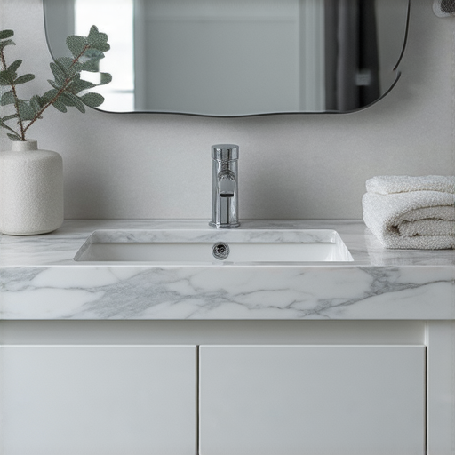 「選擇完美面盆水龍頭與浴櫃組合，專業服務讓家居煥然一新！」