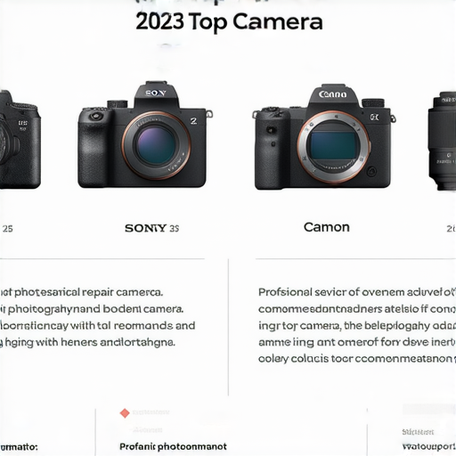 「2023最強Canon相機推薦！新手必看，Sony vs Canon大對決，了解我們的維修專業服務！」