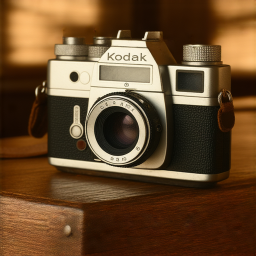 懷舊的Kodak菲林相機展示，專業維修服務介紹，攝影師探索菲林相機潛能的旅程，帶來懷舊感受和創意靈感。