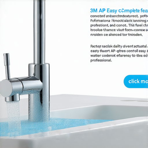 3M AP Easy Complete水龍頭的秘密功能介紹圖片，展示專業服務如何提升生活便利性，強調產品優勢與使用效果，鼓勵點擊了解更多資訊。