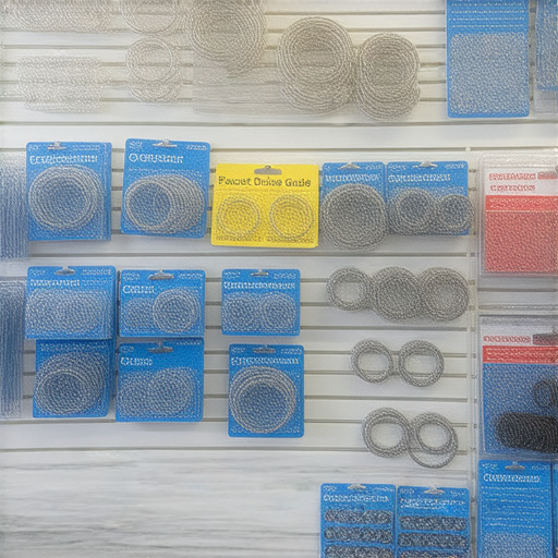 水龍頭O型環購買指南，展示多種O型環產品，背景為商店貨架，標示專業服務，適合需要更換水龍頭O型環的家庭與業主，探索隱藏的購買地點。