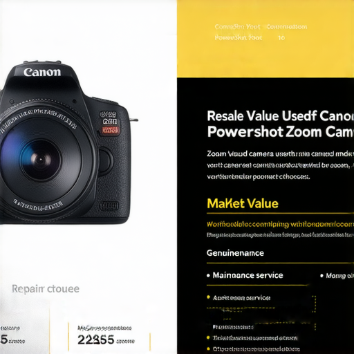 揭密Canon相機回收價錢！你不知道的二手Canon Powershot Zoom與維修服務，立即了解！