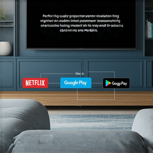 「完美投影機安裝攻略！輕鬆連接Netflix及Google Play，還有專業維修服務等你來了解！」