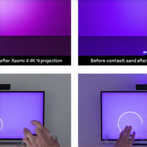 “揭曉小米4K投影機的對比度秘訣！維修專家教你如何提升影像質感！”