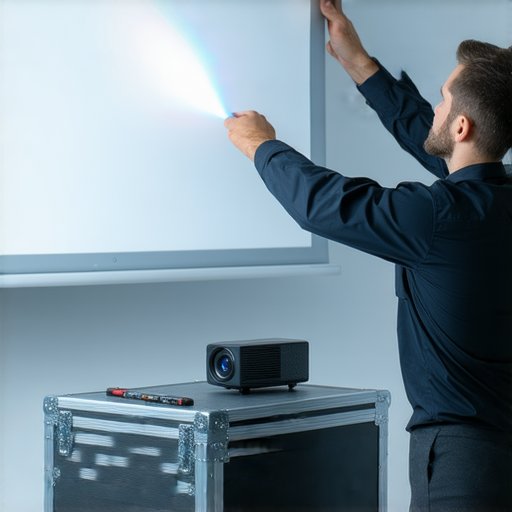 「破解投影機幕之謎！探索最佳投影效果並尋求專業維修服務」