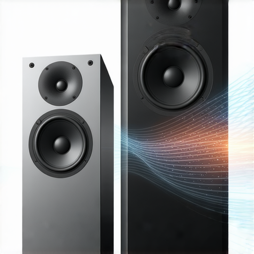 提升音效體驗的圖片，展示7.1喇叭與2.1音箱的對比，突顯專業維修服務的重要性，讓您了解音效系統的奧秘及如何改善音質。