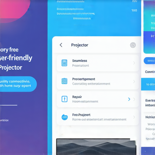 「探索最佳投影機APP，輕鬆操作投影精彩！維修專家隨時為您保駕護航！」