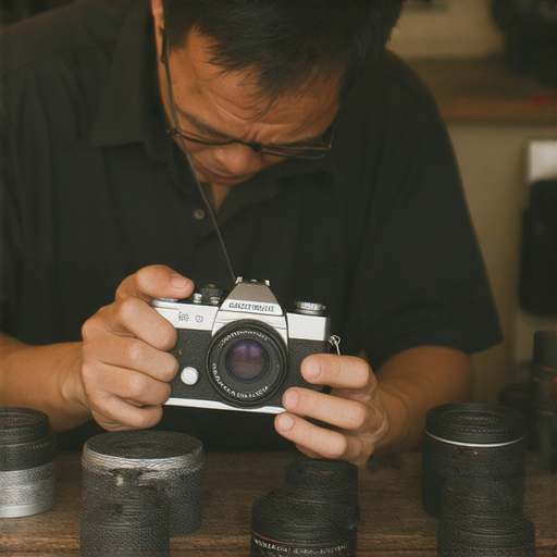 「深水埗數碼相機維修服務，探索舊時光與懷舊相機的魅力！」