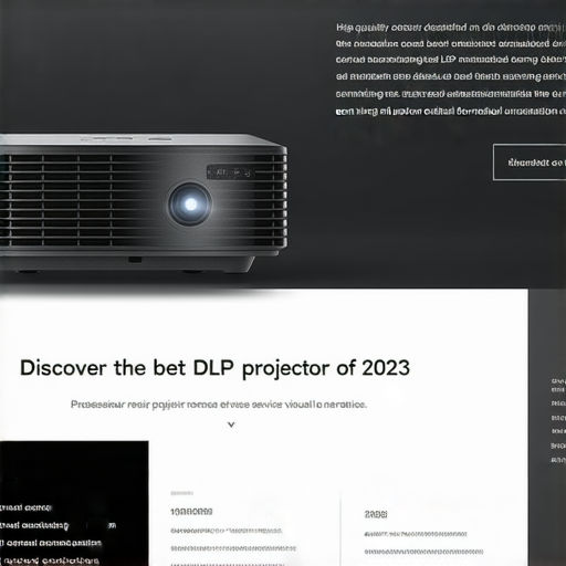 "發現2023最佳DLP投影機，獲得驚人視覺體驗，還有專業維修服務等你來了解！"