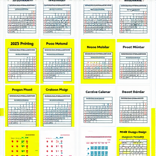 全面解析2025年曆印刷選擇與卡通月曆設計技巧