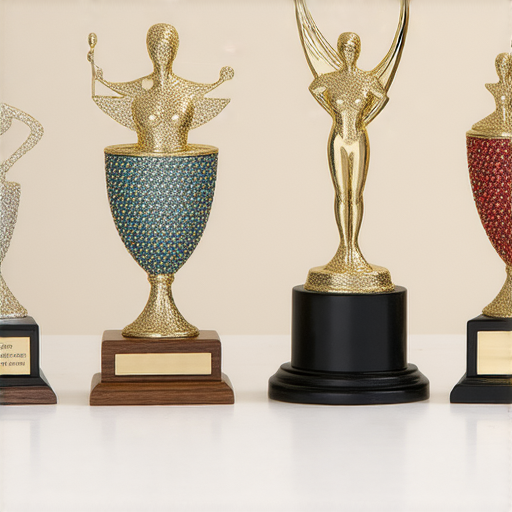 獎盃訂製與現貨選擇，打造專屬獎盃櫃的Q版獎盃設計！