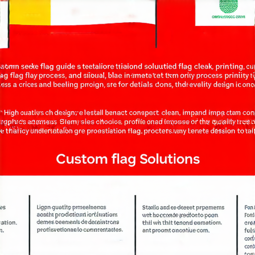 旗幟訂製指南：設計、印刷與價格全解析