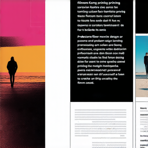 香港專業電影海報印刷服務，自訂設計與貼合需求