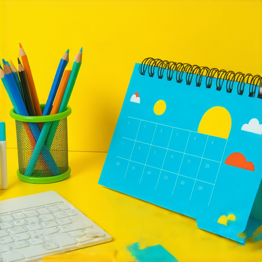 創意月曆座枱設計讓你的桌面更有趣與實用