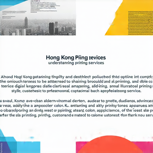 香港印刷服務全方位介紹：凸版、英文、少量印刷及更多選擇！