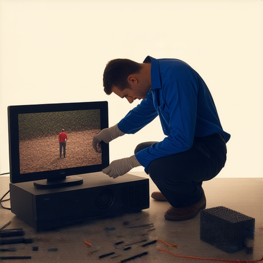 「幕布投影機用錯了？揭開專業維修的秘密，讓影像重現精彩！」