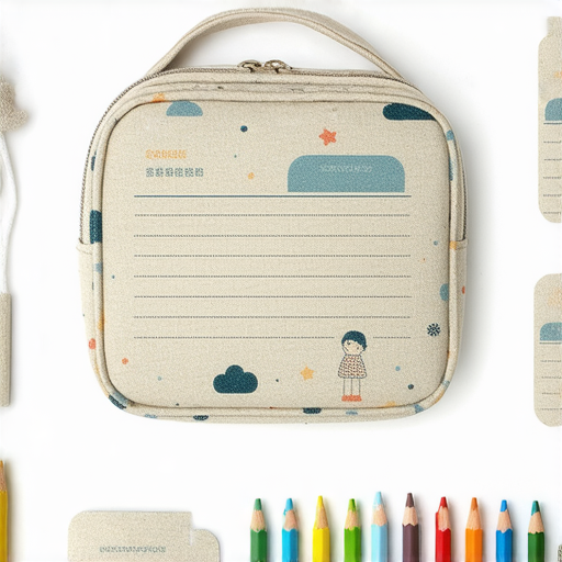多功能筆盒選擇與食物盒標籤設計，適合兒童的實用用品