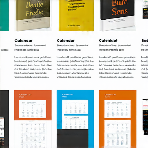 探索多元印刷服務：從書刊到月曆的專業推薦