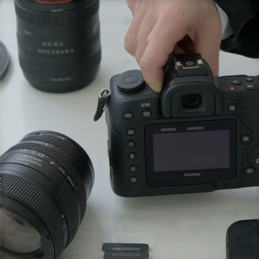 解鎖8K攝影的奧秘，展示極致畫質的相機設備，專業維修服務的技術人員在調整器材，強調高品質影像與優質維修的重要性，讓攝影愛好者充分體驗視覺盛宴。