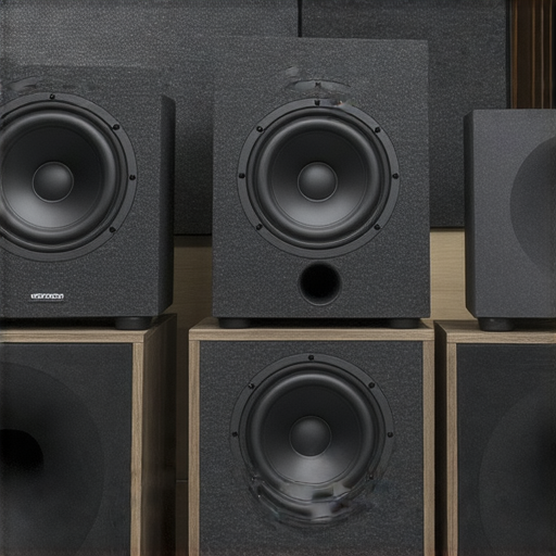 質優二手重低音喇叭展示，強調專業維修服務，提升音質效果，為音樂愛好者提供理想的音響體驗。