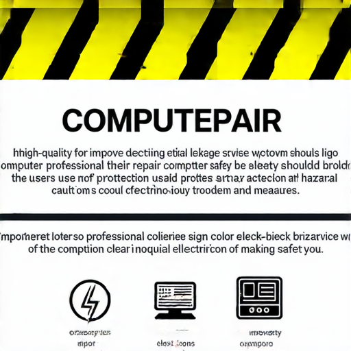 「警惕！你的電腦可能在漏電，水電好專業修復，立即查詢保護安全！」