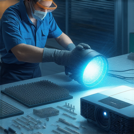 「投影機LED燈故障？立即診斷！我們的專業維修服務將幫助你恢復畫質！」