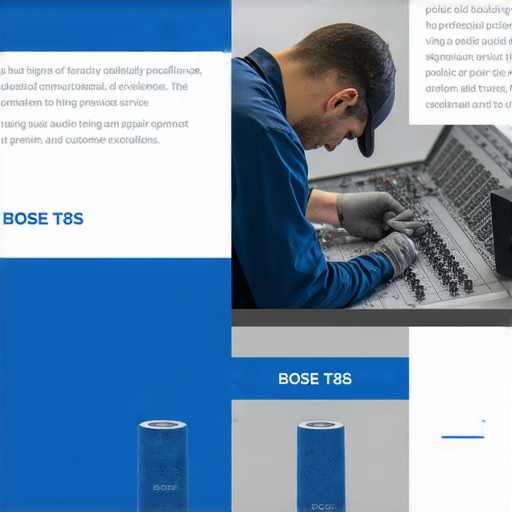 「發現BOSE T8S的潛能！立即諮詢我們的專業維修服務！」