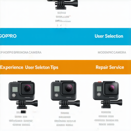 GoPro相機比較全揭密，展示各機型特點與挑選建議，幫助用戶找到最適合自己的相機，並提供維修服務資訊，確保最佳拍攝體驗。