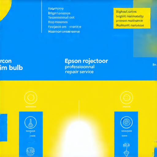 "Epson投影機燈泡壽命揭秘！你的投影機還能亮多久？立即了解專業維修服務！"