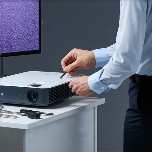 "解密BenQ無線投影機故障原因！讓專業維修帶你重啟精彩影像體驗！"