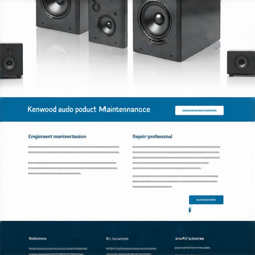 「Kenwood保養登記，讓您的音響焕然一新！立即了解我們的維修服務！」