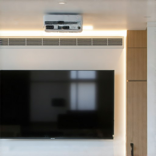 「超短焦投影機完美搭配！探索天花板與電視櫃的理想方案，還可享專業維修服務！」