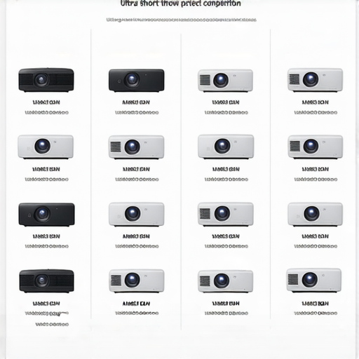 「超短焦投影機對比大揭密！讓我們幫你選擇最適合的投影利器！」