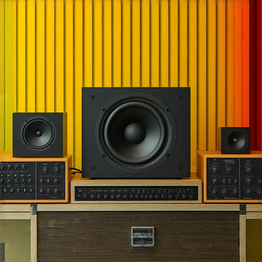 8 Ohm 喇叭的維護和專業修服務展示，強調其優質音質，配有工具和技巧，說明如何保持音效最佳，適合音響愛好者和專業人士使用。