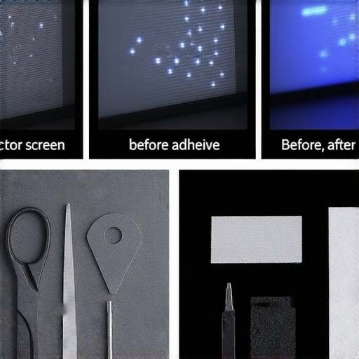 「投影機布破損？立即了解維修秘訣，讓你的投影效果重回巔峰！」