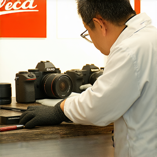 Leica相機維修服務，專業攝影師專注檢修過程，展現精湛技術，維持相機性能，提升拍攝質量，讓攝影愛好者對Leica減少維修擔憂，專業服務值得信賴。
