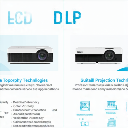 「LCD vs DLP：哪種投影技術更勝一籌？點擊了解並探索我們的專業維修服務！」