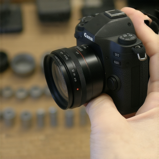 驚艷相機展示在專業維修服務場所，技術人員正在檢查相機，圖片強調影像完美的重要性，揭示相機價格背後的專業維修秘訣，讓攝影愛好者獲得最佳拍攝效果。