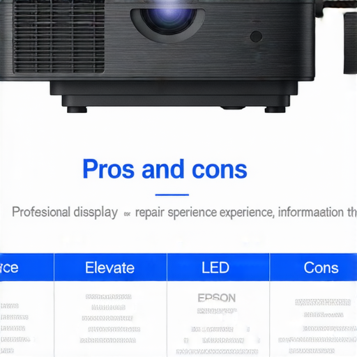 「揭開Epson LED投影機的神秘面紗！優缺點一目了然，還有專業維修服務等你來探索！」