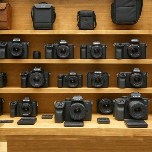 Sony相機購買全攻略，介紹隱藏購物地點及維修秘訣，展示相機、商店環境及維修服務，適合攝影愛好者尋找優惠資訊及實用技巧。