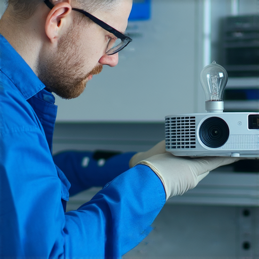 「投影機燈泡不亮？立即查看我們的維修專業服務，讓您的設備重獲生機！」