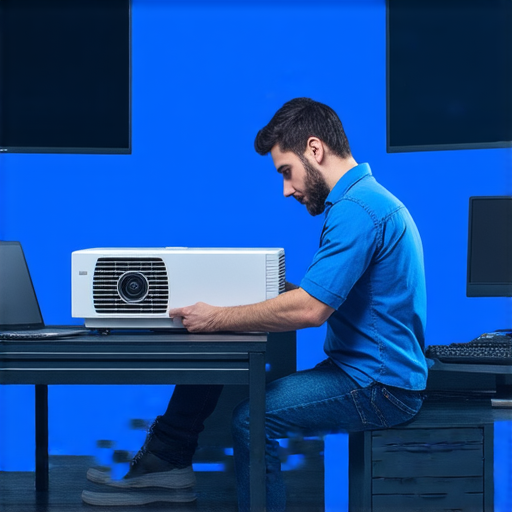 "探索高CP投影機的秘密，讓我們的專業維修服務助你發現全新視界！"