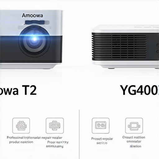 「amoowa T2與YG400微型投影機大比拼：哪款更適合你？立即了解專業維修服務！」