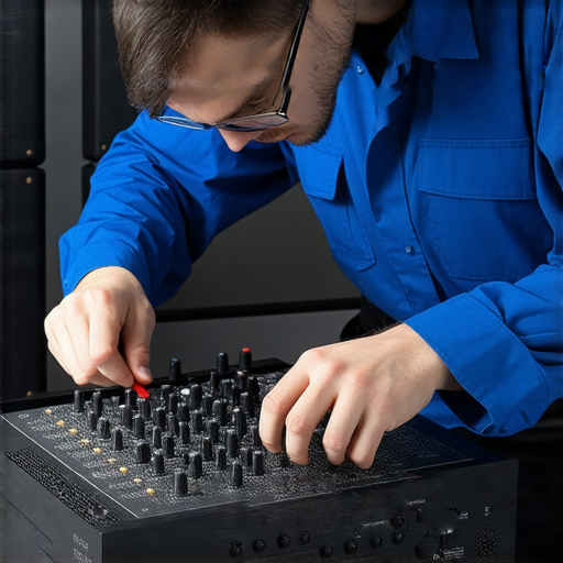 「你的擴音器發出怪聲了嗎？立刻了解我們的專業維修服務！」