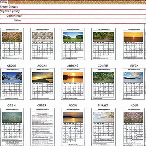 "探索精美月曆與年曆設計，立即訂購獨特印刷服務，點亮您的每一天！"