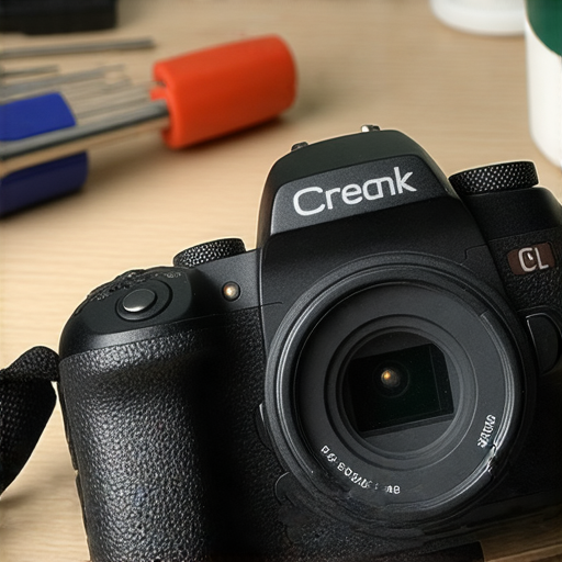 原相機外觀損壞、刮痕明顯，顯示出修復需求，背景展示維修工具，強調專業維修服務與技術，幫助使用者了解原相機醜陋外觀的原因及解決方案。